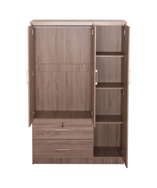 ΝΤΟΥΛΑΠΑ ΜΕ ΚΑΘΡΕΦΤΗ & ΣΥΡΤΑΡΙΑ JARRY HM2485.11 SONAMA OAK ΜΕΛΑΜΙΝΗ 119x48x183Υεκ ΝΤΟΥΛΑΠΑ ΜΕ ΚΑΘΡΕΦΤΗ & ΣΥΡΤΑΡΙΑ JARRY HM2485.11 SONAMA OAK ΜΕΛΑΜΙΝΗ 119x48x183Υεκ