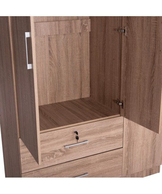 ΝΤΟΥΛΑΠΑ ΜΕ ΚΑΘΡΕΦΤΗ & ΣΥΡΤΑΡΙΑ JARRY HM2485.11 SONAMA OAK ΜΕΛΑΜΙΝΗ 119x48x183Υεκ ΝΤΟΥΛΑΠΑ ΜΕ ΚΑΘΡΕΦΤΗ & ΣΥΡΤΑΡΙΑ JARRY HM2485.11 SONAMA OAK ΜΕΛΑΜΙΝΗ 119x48x183Υεκ