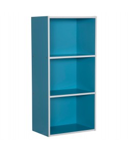 ΡΑΦΙΕΡΑ ΤΟΙΧΟΥ CUBICON HM9941.05 ΜΠΛΕ-ΛΕΥΚΗ ΜΕΛΑΜΙΝΗ 38,5x23,5x80Υεκ.