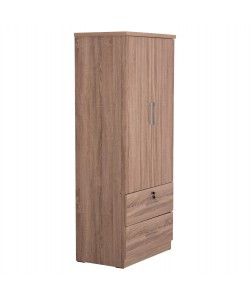 ΝΤΟΥΛΑΠΑ ΜΕ ΣΥΡΤΑΡΙΑ REINA HM2484.11 SONAMA OAK ΜΕΛΑΜΙΝΗ 80x48x183Υεκ.