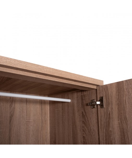 ΝΤΟΥΛΑΠΑ ΜΕ ΣΥΡΤΑΡΙΑ REINA HM2484.11 SONAMA OAK ΜΕΛΑΜΙΝΗ 80x48x183Υεκ.