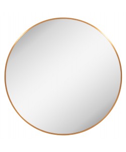 ΚΑΘΡΕΠΤΗΣ ΤΟΙΧΟΥ ΣΕΙΡΑ ARCHER HM4498.30 ΠΛΑΙΣΙΟ ΣΤΡΟΓΓΥΛΟ ΑΛΟΥΜΙΝΙΟΥ ΧΡΥΣΟ Φ80εκ