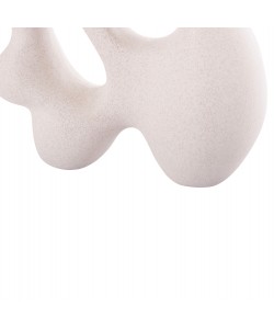 ΕΠΙΤΡΑΠΕΖΙΟ ΚΕΡΑΜΙΚΟ ΔΙΑΚΟΣΜΗΤΙΚΟ ΣΕΙΡΑ ISIL HM4596 ΚΡΥΣΤΑΛΛ.ΥΠΟΛΕΥΚΟ 33x14x29Υ εκ