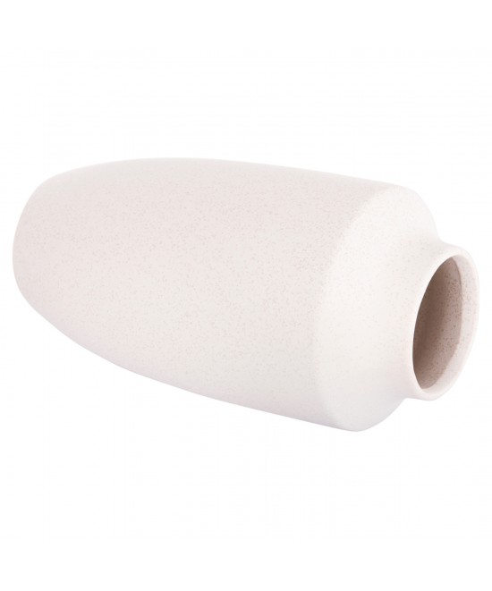 ΕΠΙΤΡΑΠΕΖΙΟ ΚΕΡΑΜΙΚΟ ΔΙΑΚΟΣΜΗΤΙΚΟ ΒΑΖΟ GALAD HM4588.01 ΕΚΡΟΥ ΚΡΥΣΤΑΛΛΙΚΟ Φ16x32Υεκ