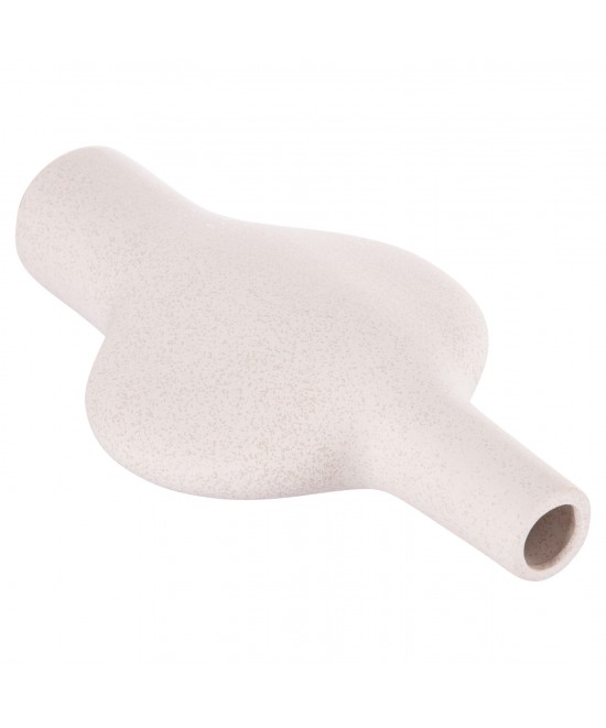 ΕΠΙΤΡΑΠΕΖΙΟ ΚΕΡΑΜΙΚΟ ΔΙΑΚΟΣΜΗΤΙΚΟ ARKEN HM4620.01 ΚΡΥΣΤΑΛΛ.ΥΠΟΛΕΥΚΟ 19x7,5x33,5Υεκ