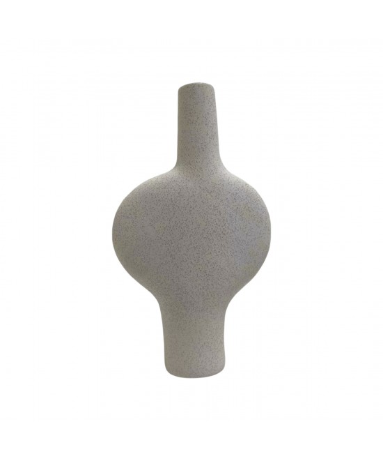 ΕΠΙΤΡΑΠΕΖΙΟ ΚΕΡΑΜΙΚΟ ΔΙΑΚΟΣΜΗΤΙΚΟ ARKEN HM4620.01 ΚΡΥΣΤΑΛΛ.ΥΠΟΛΕΥΚΟ 19x7,5x33,5Υεκ