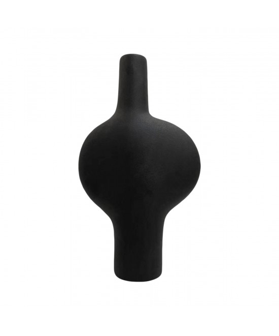 ΕΠΙΤΡΑΠΕΖΙΟ ΚΕΡΑΜΙΚΟ ΔΙΑΚΟΣΜΗΤΙΚΟ ΣΕΙΡΑ ARKEN HM4620.02 ΜΑΥΡΟ ΜΑΤ 19x7,5x33,5Υεκ