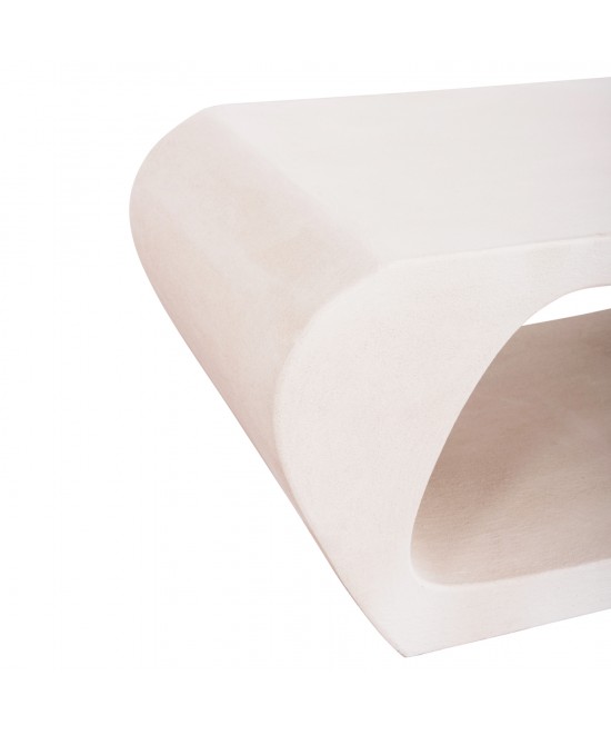 ΤΡΑΠΕΖΙ ΣΑΛΟΝΙΟΥ ΣΕΙΡΑ SANTORINI HM18071 MDF ΣΕ ΥΠΟΛΕΥΚΟ ΧΡΩΜΑ 100x60x45Υεκ.