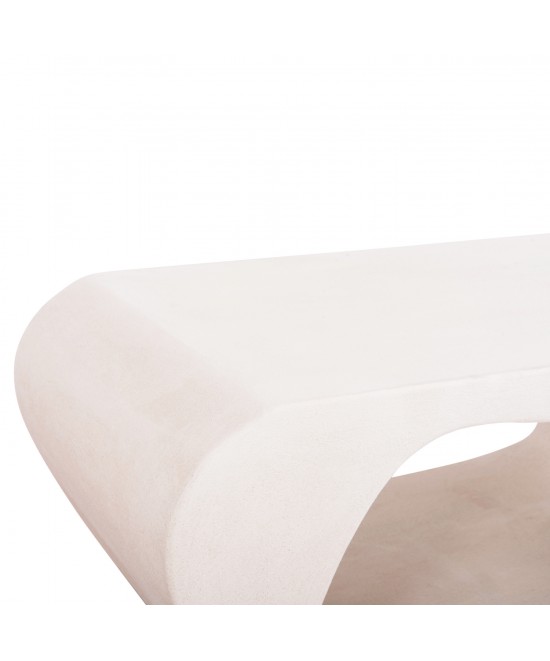 ΤΡΑΠΕΖΙ ΣΑΛΟΝΙΟΥ ΣΕΙΡΑ SANTORINI HM18071 MDF ΣΕ ΥΠΟΛΕΥΚΟ ΧΡΩΜΑ 100x60x45Υεκ.