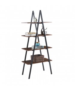 ΡΑΦΙΕΡΑ STAM HM18073.04 ΜΑΥΡΟΣ ΜΕΤΑΛΛΙΚΟΣ ΣΚΕΛΕΤΟΣ-ΜΕΛΑΜΙΝΗ ΚΑΡΥΔΙ 71x38x165Υεκ.