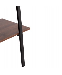 ΡΑΦΙΕΡΑ STAM HM18073.04 ΜΑΥΡΟΣ ΜΕΤΑΛΛΙΚΟΣ ΣΚΕΛΕΤΟΣ-ΜΕΛΑΜΙΝΗ ΚΑΡΥΔΙ 71x38x165Υεκ.