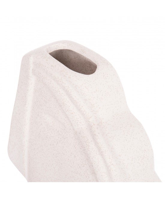 ΕΠΙΤΡΑΠΕΖΙΟ ΚΕΡΑΜΙΚΟ ΔΙΑΚΟΣΜΗΤΙΚΟ HUMANS HM4585 ΕΚΡΟΥ-ΥΦΗ ΚΡΥΣΤΑΛΛΟΥ 22x5x24.5Υεκ