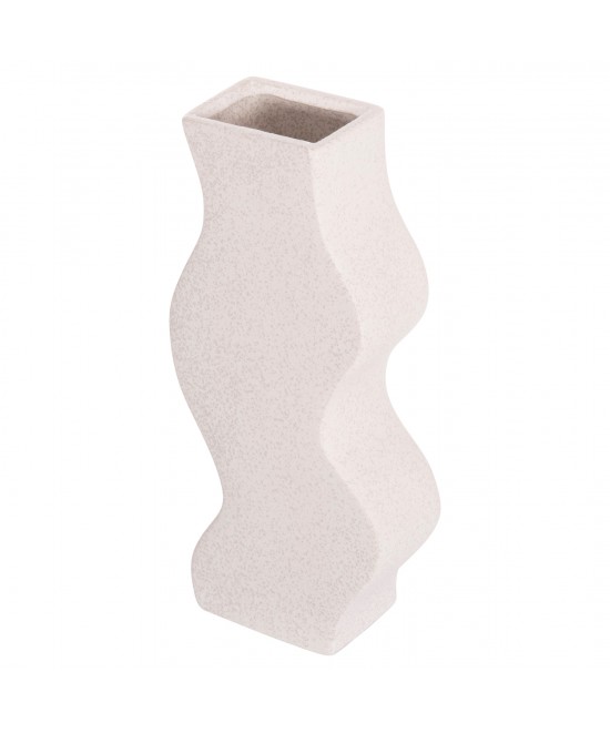 ΕΠΙΤΡΑΠΕΖΙΟ ΚΕΡΑΜΙΚΟ ΔΙΑΚΟΣΜΗΤΙΚΟ ΣΕΙΡΑ SEBOR HM4589.01 ΕΚΡΟΥ ΚΡΥΣΤΑΛΛΙΚΟ 14x6.5x30Υεκ