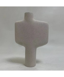 ΕΠΙΤΡΑΠΕΖΙΟ ΚΕΡΑΜΙΚΟ ΔΙΑΚΟΣΜΗΤΙΚΟ ΣΕΙΡΑ ARKEN HM4622.01 ΚΡΥΣΤΑΛΛ.ΥΠΟΛΕΥΚΟ 22.5x7.5x34Υεκ