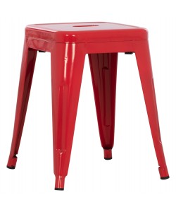 ΣΚΑΜΠΟ ΜΕΤΑΛΛΙΚΟ MELITA HM0096.44 ΣΕ ΚΟΚΚΙΝΟ ΧΡΩΜΑ 37x37x45Υεκ.