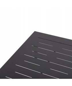 ΣΕΤ ΣΑΛΟΝΙ ΕΞΩΤΕΡΙΚΟΥ ΧΩΡΟΥ 4ΤΜΧ LARRY HM6188.01 ΑΛΟΥΜΙΝΙΟ ΣΚΟΥΡΟ ΓΚΡΙ- P.E.ΥΦΑΣΜΑ