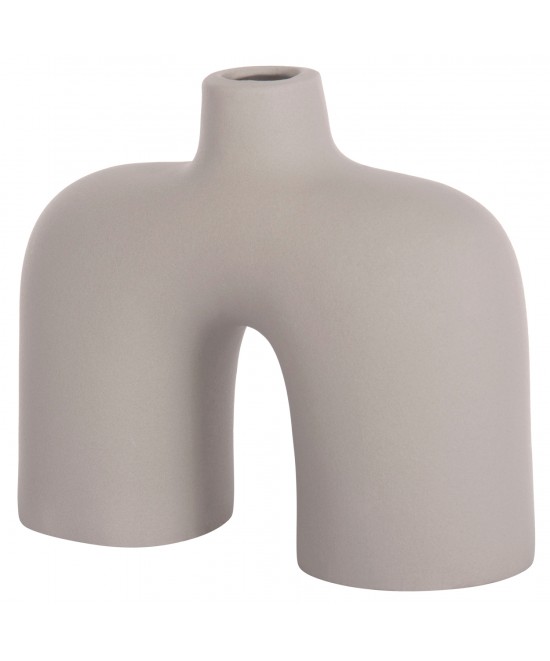 ΕΠΙΤΡΑΠΕΖΙΟ ΚΕΡΑΜΙΚΟ ΔΙΑΚΟΣΜΗΤΙΚΟ ISIL HM4600.03 ΓΚΡΙ ΜΑΤ  27x9,5x22,5Υ εκ.