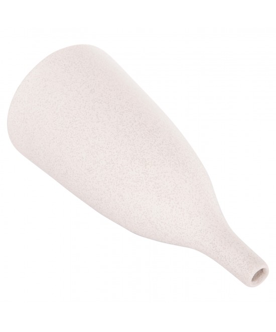 ΕΠΙΤΡΑΠΕΖΙΟ ΚΕΡΑΜΙΚΟ ΔΙΑΚΟΣΜΗΤΙΚΟ GALAD HM4635.01 ΥΠΟΛΕΥΚΟ ΚΡΥΣΤΑΛΛΙΚΟ Φ14x33,5Υεκ