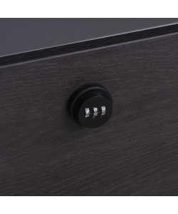 ΓΡΑΦΕΙΟ ΕΠΑΓΓΕΛΜΑΤΙΚΟ ΔΕΞΙΑ ΓΩΝΙΑ ROSEWOOD HM2112R 200X160X76Υ εκ.