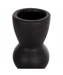 ΕΠΙΤΡΑΠΕΖΙΟ ΚΕΡΑΜΙΚΟ ΔΙΑΚΟΣΜΗΤΙΚΟ SCEPTER HM4614.02 ΜΑΥΡΟ ΜΑΤ Φ8x35Υ εκ.