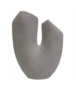 ΕΠΙΤΡΑΠΕΖΙΟ ΚΕΡΑΜΙΚΟ ΔΙΑΚΟΣΜΗΤΙΚΟ ARKEN HM4618.01 ΚΡΥΣΤΑΛΛΙΚΟ ΥΠΟΛΕΥΚΟ 28x10x37Υεκ