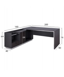 ΓΡΑΦΕΙΟ ΕΠΑΓΓΕΛΜΑΤΙΚΟ ΑΡΙΣΤΕΡΗ ΓΩΝΙΑ ROSEWOOD HM2112L 200X160X76Υ εκ. ΓΡΑΦΕΙΟ ΕΠΑΓΓΕΛΜΑΤΙΚΟ ΑΡΙΣΤΕΡΗ ΓΩΝΙΑ ROSEWOOD HM2112L 200X160X76Υ εκ.