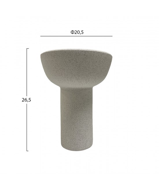 ΕΠΙΤΡΑΠΕΖΙΟ ΚΕΡΑΜΙΚΟ ΔΙΑΚΟΣΜΗΤΙΚΟ ELENDIL HM4603.01 ΥΠΟΛΕΥΚΟ ΚΡΥΣΤΑΛΛΙΚΟ Φ20x26,5Υεκ ΕΠΙΤΡΑΠΕΖΙΟ ΚΕΡΑΜΙΚΟ ΔΙΑΚΟΣΜΗΤΙΚΟ ELENDIL HM4603.01 ΥΠΟΛΕΥΚΟ ΚΡΥΣΤΑΛΛΙΚΟ Φ20x26,5Υεκ