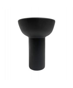 ΕΠΙΤΡΑΠΕΖΙΟ ΚΕΡΑΜΙΚΟ ΔΙΑΚΟΣΜΗΤΙΚΟ ELENDIL HM4603.02 ΜΑΥΡΟ ΜΑΤ Φ20x26.5Υεκ