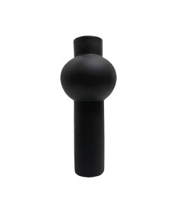 ΕΠΙΤΡΑΠΕΖΙΟ ΚΕΡΑΜΙΚΟ ΔΙΑΚΟΣΜΗΤΙΚΟ SCEPTER HM4604.02 ΜΑΥΡΟ ΜΑΤ Φ17x39Υεκ