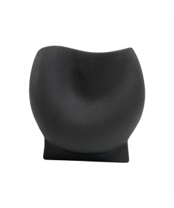 ΕΠΙΤΡΑΠΕΖΙΟ ΚΕΡΑΜΙΚΟ ΔΙΑΚΟΣΜΗΤΙΚΟ GLAΖΕ HM4610.02 ΜΑΥΡΟ ΜΑΤ 26x14x25Υεκ