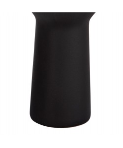 ΕΠΙΤΡΑΠΕΖΙΟ ΚΕΡΑΜΙΚΟ ΔΙΑΚΟΣΜΗΤΙΚΟ SCEPTER HM4637.02 ΜΑΥΡΟ ΜΑΤ Φ14x50Υεκ