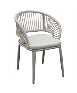 ΠΟΛΥΘΡΟΝΑ ΑΛΟΥΜΙΝΙΟΥ MAGNET HM6287.04 ΓΚΡΙ ΜΕ ΚΑΠΟΥΤΣΙΝΟ P.E.ΣΧΟΙΝΙ 59x61x81.5Υεκ