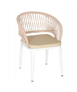 ΠΟΛΥΘΡΟΝΑ ΑΛΟΥΜΙΝΙΟΥ MAGNET HM6287.02 ΛΕΥΚΟ ΜΕ ΜΠΕΖ P.E.ΣΧΟΙΝΙ 59x61x81.5Υεκ