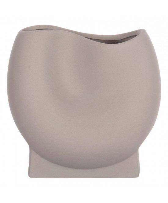 ΕΠΙΤΡΑΠΕΖΙΟ ΚΕΡΑΜΙΚΟ ΔΙΑΚΟΣΜΗΤΙΚΟ GLAΖΕ HM4610.03 ΓΚΡΙ ΜΑΤ 26x14x25Υεκ