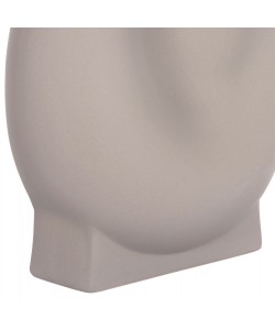 ΕΠΙΤΡΑΠΕΖΙΟ ΚΕΡΑΜΙΚΟ ΔΙΑΚΟΣΜΗΤΙΚΟ GLAΖΕ HM4610.03 ΓΚΡΙ ΜΑΤ 26x14x25Υεκ