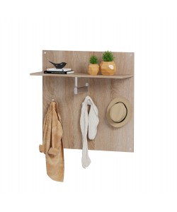 ΚΡΕΜΑΣΤΡΑ ΜΕ ΡΑΦΙ HM4361 ΜΕΛΑΜΙΝΗ ΣΕ ΣΟΝΑΜΑ 80x80x25(βάθος ραφιού)εκ