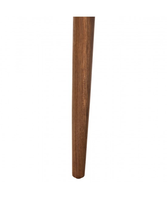 ΠΟΛΥΘΡΟΝΑ JAMES HM18259 TEAK WOOD ΜΕ ΣΑΜΠΑΝΙ ΥΦΑΣΜΑ 57x52x76Υεκ.