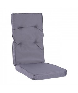 ΜΑΞΙΛΑΡΙ ΥΦΑΣΜΑΤΙΝΟ ΜΕ ΠΛΑΤΗ ΓΚΡΙ 114x46x7 εκ. HM5744.10