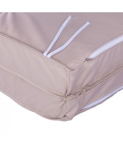 ΜΑΞΙΛΑΡΙ ΥΦΑΣΜΑΤΙΝΟ ΜΕ ΠΛΑΤΗ ΜΠΕΖ 114x46x7 εκ. HM5744.01 ΜΑΞΙΛΑΡΙ ΥΦΑΣΜΑΤΙΝΟ ΜΕ ΠΛΑΤΗ ΜΠΕΖ 114x46x7 εκ. HM5744.01