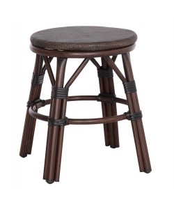 ΣΚΑΜΠΟ ΑΛΟΥΜΙΝΙΟΥ CHINO HM6285.01 BAMBOO LOOK ΚΑΦΕ-TEXTILENE ΚΑΦΕ Φ36x46Υεκ.