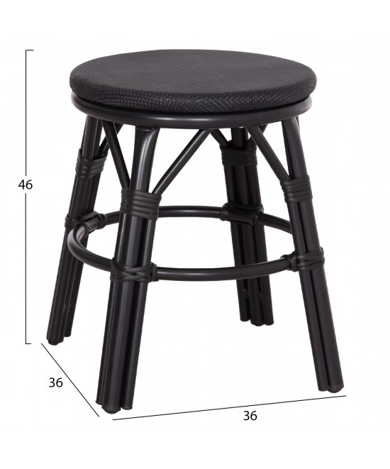 ΣΚΑΜΠΟ ΑΛΟΥΜΙΝΙΟΥ CHINO HM6285.02 BAMBOO LOOK & TEXTILENE ΣΕ ΜΑΥΡΟ Φ36x46Υεκ. ΣΚΑΜΠΟ ΑΛΟΥΜΙΝΙΟΥ CHINO HM6285.02 BAMBOO LOOK & TEXTILENE ΣΕ ΜΑΥΡΟ Φ36x46Υεκ.