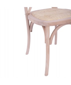 ΚΑΡΕΚΛΑ OWEN ΞΥΛΙΝΗ ΣΤΟΙΒΑΖΟΜΕΝΗ ΑΠΟ ΟΞΙΑ ΑΒΑΦΗ ΜΕ ΧΙΑΣΤΙ ΠΛΑΤΗ HM8575.20 45x55,5x90 cm