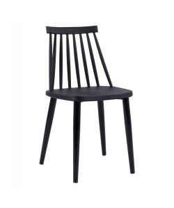 ΚΑΡΕΚΛΑ ΤΡΑΠΕΖΑΡΙΑΣ HM8052.12 VANESSA ΜΑΥΡΟ ΜΕ ΜΕΤΑΛΛΙΚΑ ΠΟΔΙΑ ΜΑΥΡΑ