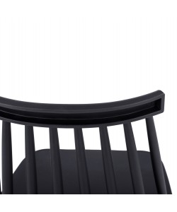 ΚΑΡΕΚΛΑ ΤΡΑΠΕΖΑΡΙΑΣ HM8052.12 VANESSA ΜΑΥΡΟ ΜΕ ΜΕΤΑΛΛΙΚΑ ΠΟΔΙΑ ΜΑΥΡΑ