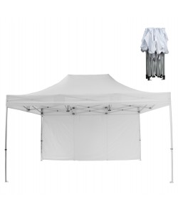 GAZEBO ΕΠΑΓΓΕΛΜΑΤΙΚΟ ΒΑΡΕΩΣ ΤΥΠΟΥ CRESSEN HM21098 ΠΤΥΣΣΟΜΕΝΟ ΑΛΟΥΜΙΝΙΟΥ 3x4,5x3,4Yμ