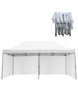 GAZEBO ΕΠΑΓΓΕΛΜΑΤΙΚΟ ΒΑΡΕΩΣ ΤΥΠΟΥ CRESSEN HM21099.01 ΠΤΥΣΣΟΜΕΝΟ ΑΛΟΥΜΙΝΙΟΥ 3x6x3,4Yμ