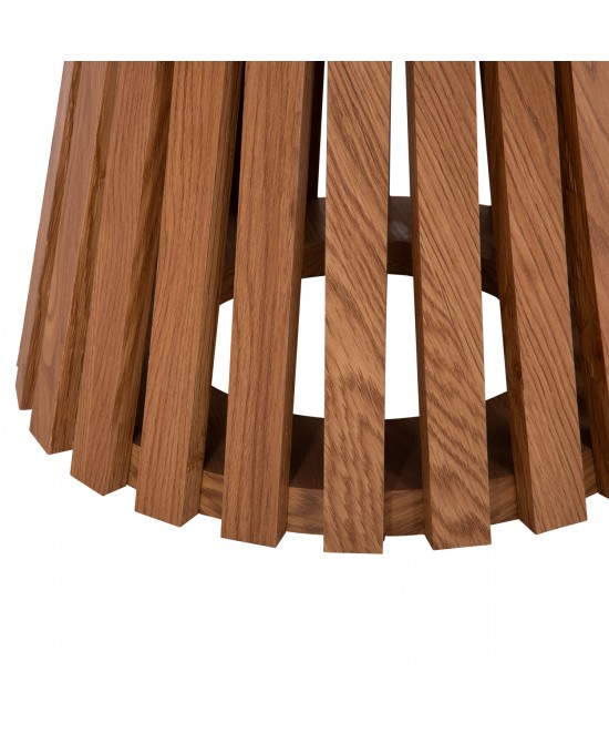 ΣΕΤ 2ΤΜΧ ΤΡΑΠΕΖΙΑ ΣΑΛΟΝΙΟΥ TALBERT HM21083 MDF ΦΥΣΙΚΟ ΞΥΛΟΥ Φ80εκ & Φ45εκ