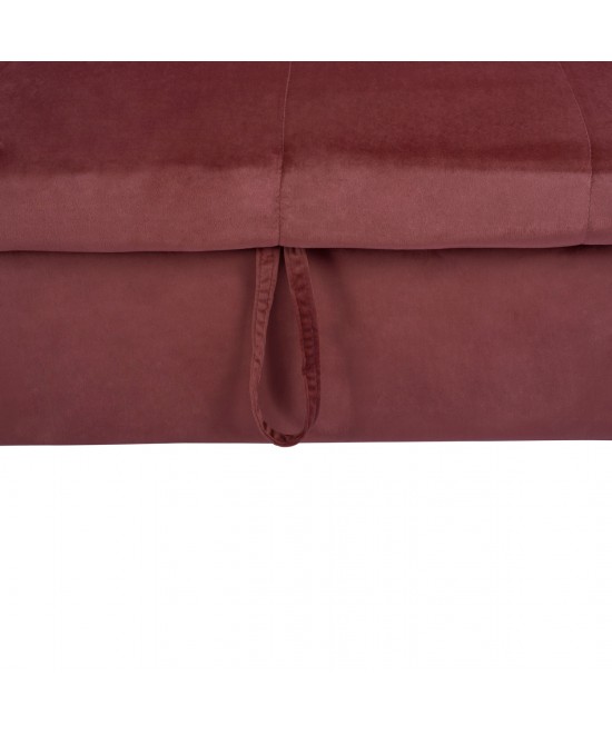 ΚΑΝΑΠΕΣ ΓΩΝΙΑ ΚΡΕΒΑΤΙ WAYNE 224x147x85Υεκ. HM3028.12 ΒΕΛΟΥΔΟ ΣΑΠΙΟ ΜΗΛΟ