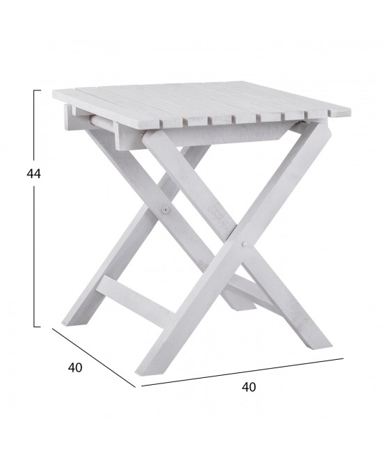 ΣΚΑΜΠΩ-ΤΡΑΠΕΖΑΚΙ ΒΟΗΘ/ΚΟ ΛΕΥΚΟ 402 KOLI ΠΤΥΣ/ΝΟ HM288.03 40x40x44 εκ
