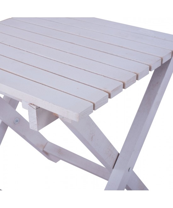 ΣΚΑΜΠΩ-ΤΡΑΠΕΖΑΚΙ ΒΟΗΘ/ΚΟ ΛΕΥΚΟ 402 KOLI ΠΤΥΣ/ΝΟ HM288.03 40x40x44 εκ